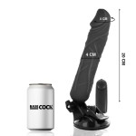 BASECOCK - REAALNE VIBRAATOR KAUGJUHTIMISEGA 20 CM